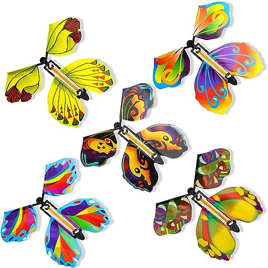 Flying Butterfly Toy Set Pack of 10 Ucravo